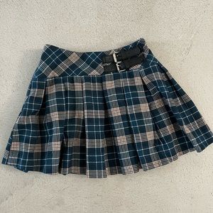 Zara plaid skirt